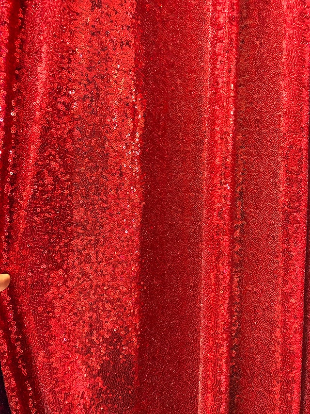Red Shimmer Backdrop