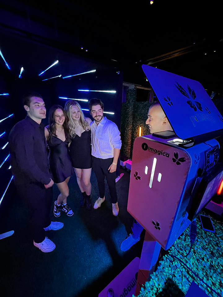 Vogue LED video and photo booth in Toronto